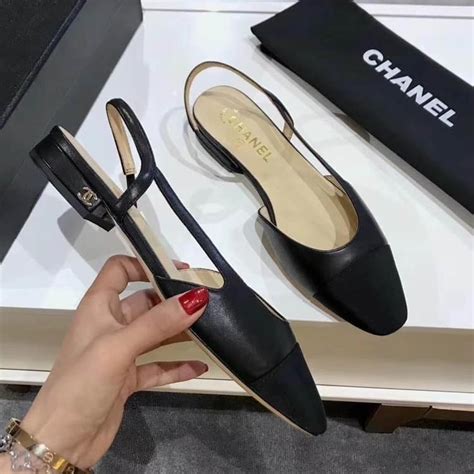 chanel slingback flats replicas|chanel slingback online shop.